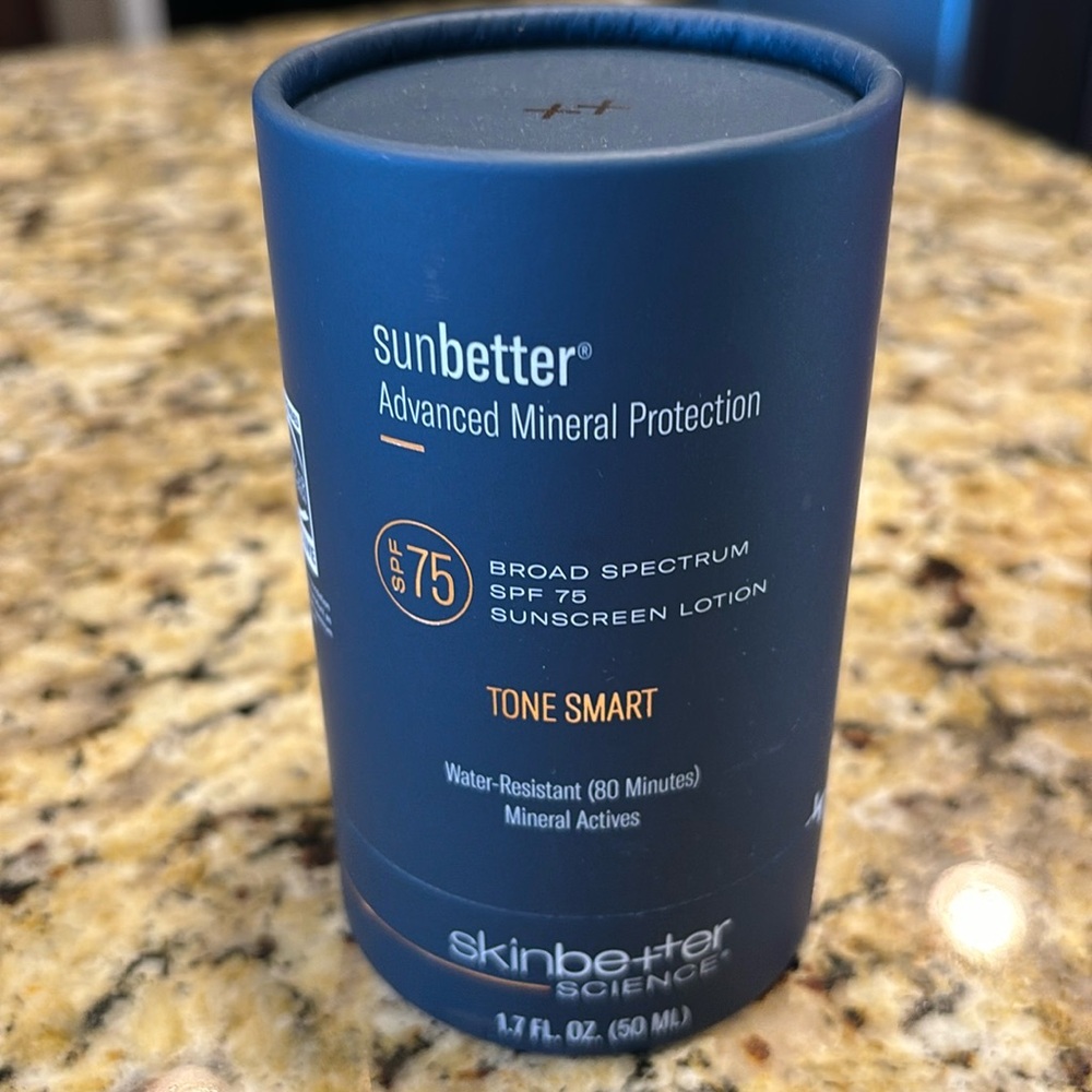 NEW- NEVER PUMPED- 1.7 oz/50 ML Skinbetter Science spf 75 tone smart.  Exp 3/26